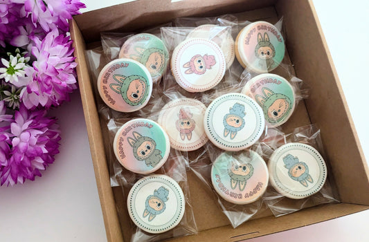 La bubu Birthday cookies delivered Australia wide